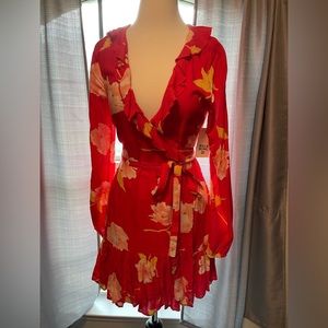 Billabong brand new wrap around dress.